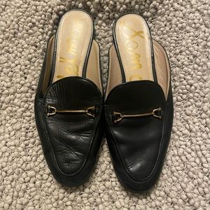 Sam Edelman Black Mules